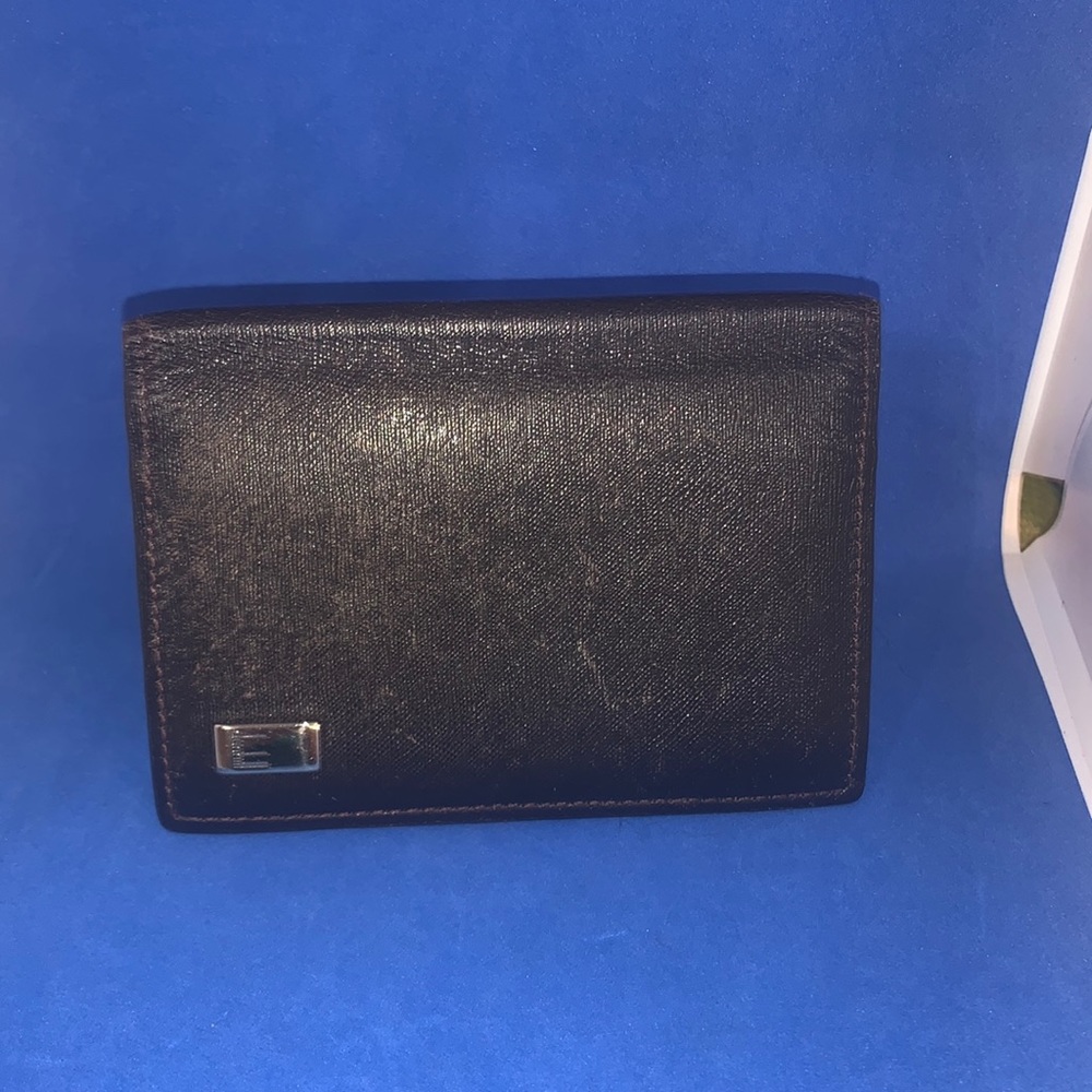 Vintage Authentic Dunhill Longline Bifold leather wallet